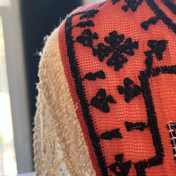 Free people Casablanca Moroccan Lace sz S Embroidered boho peasant hippie flowy - Picture 10 of 11